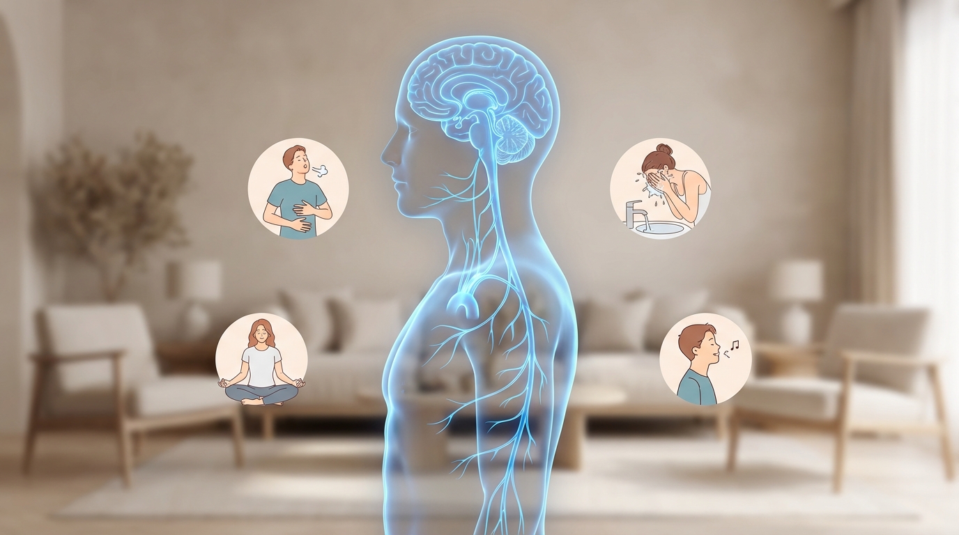 7 Science-Backed Ways to Stimulate Your Vagus Nerve at Home