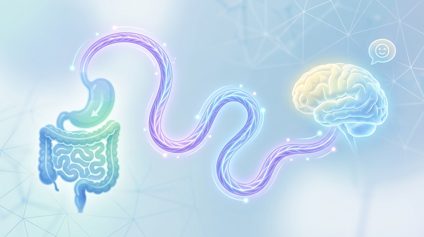 The Gut-Brain Superhighway: How Your Vagus Nerve Connects Digestion and Mental Health