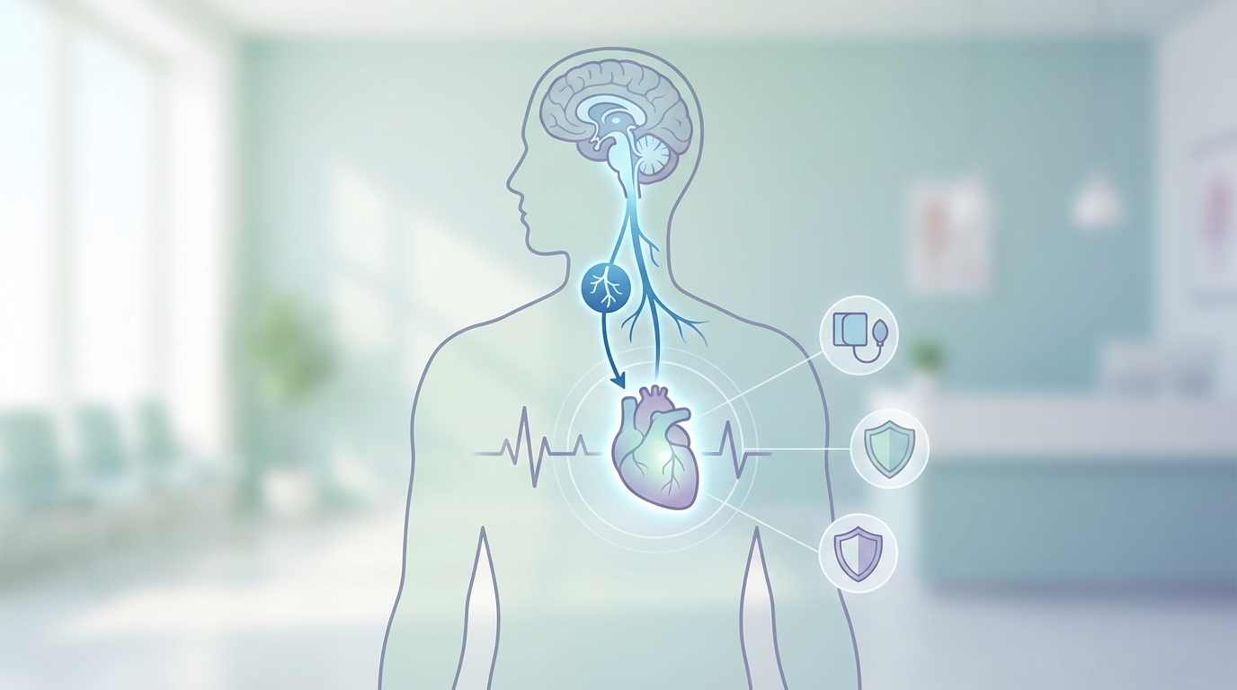 The Vagus Nerve and Heart Health: Understanding HRV, Blood Pressure, and Cardiac Protection